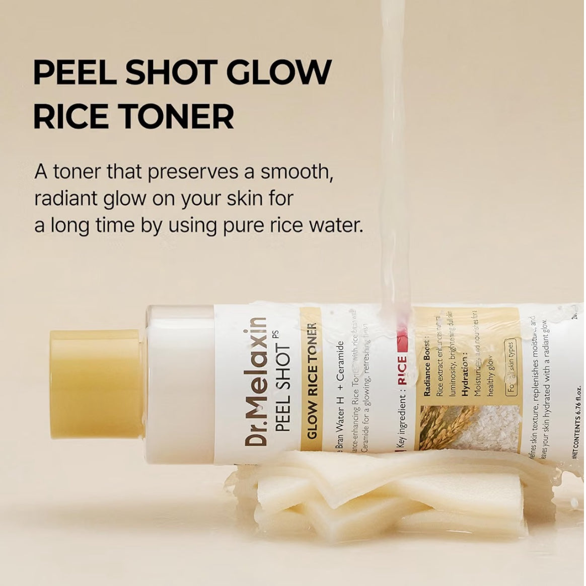 Peel Shot Glow White Rice Toner 200ml