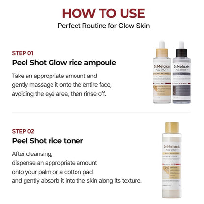 Peel Shot Glow White Rice Toner 200ml