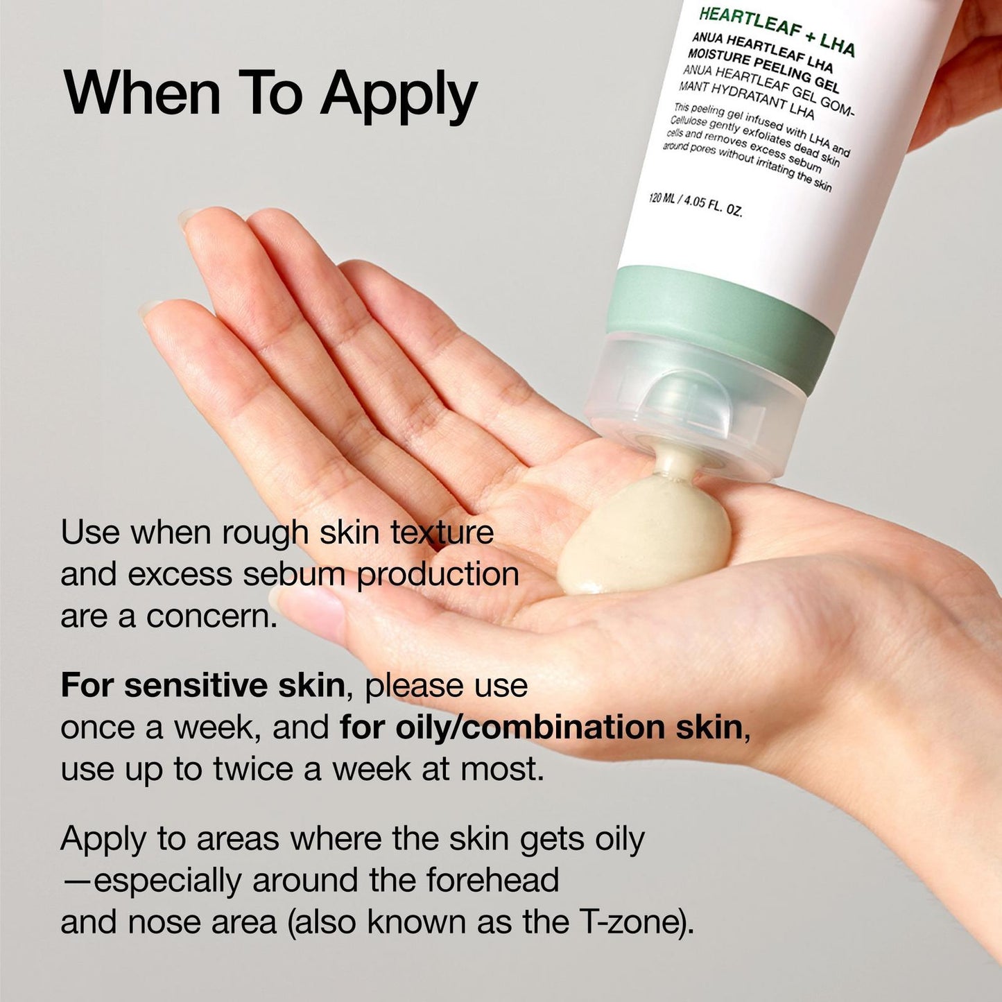 [Anua] Heartleaf LHA Moisture Peeling Gel (120ml)