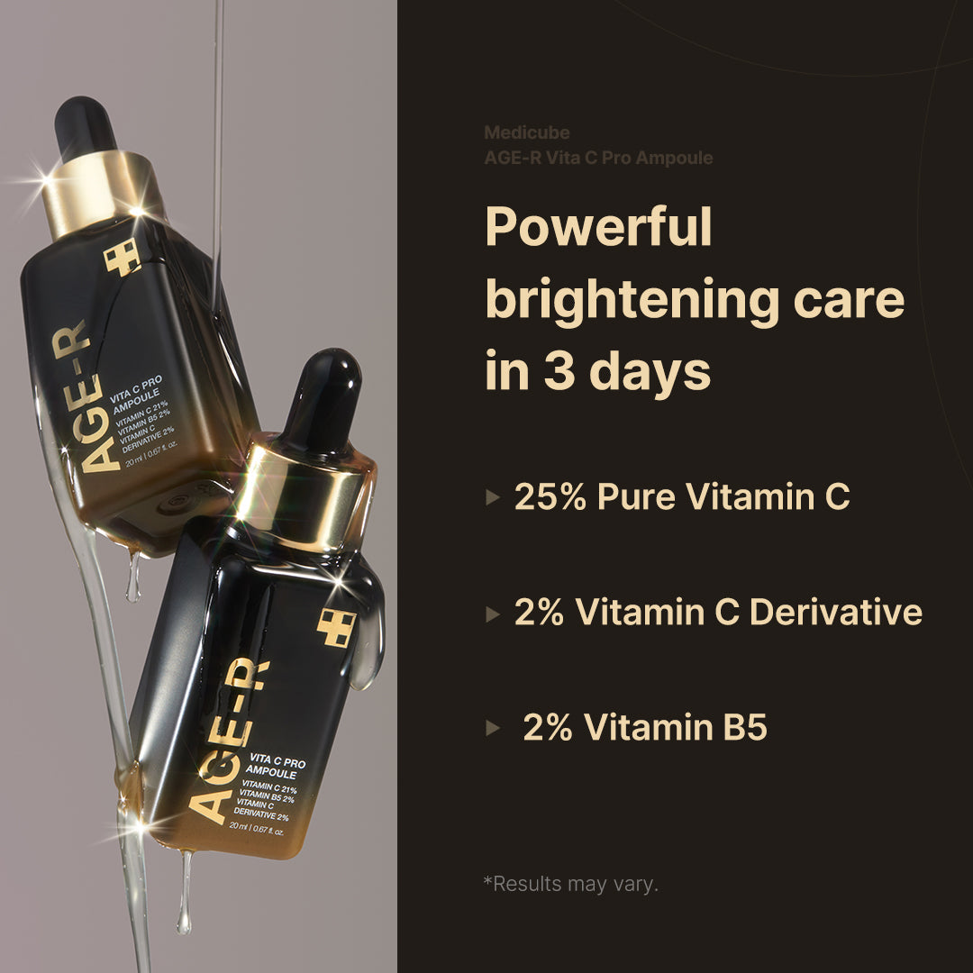 [medicube] AGE-R Vita C Pro Ampoule (20ml)