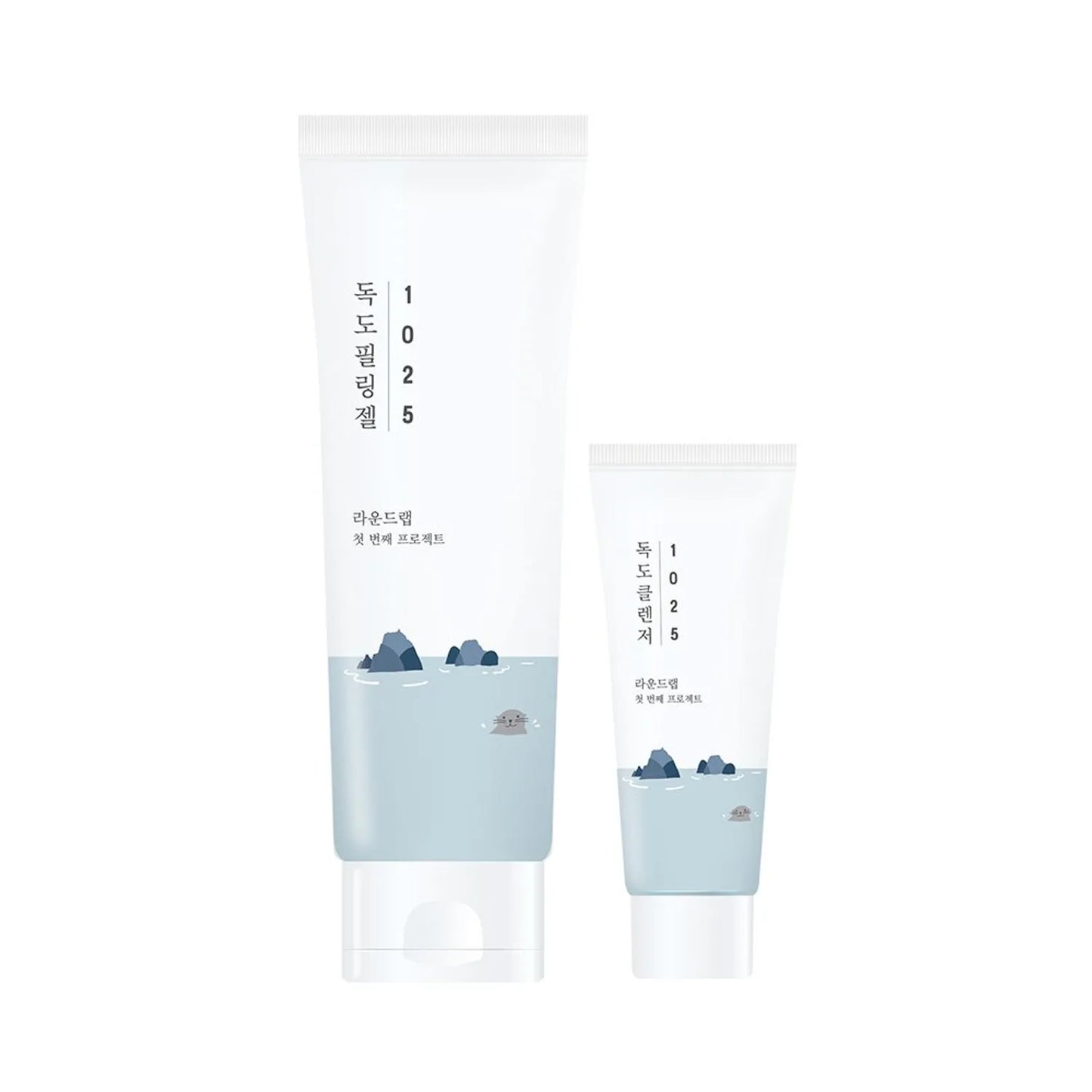 [Round Lab] 1025 Dokdo Peeling Gel (120ml) + Cleanser (20ml)