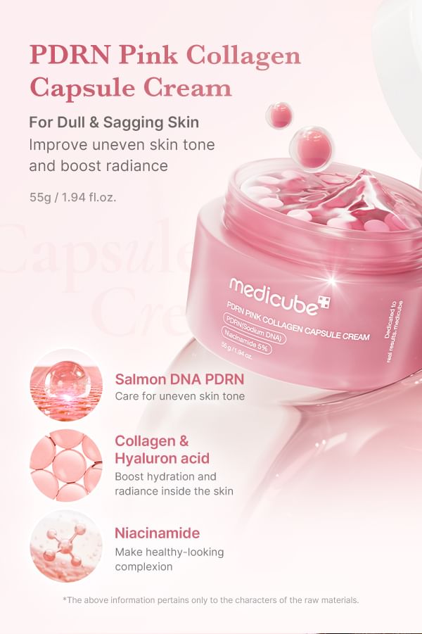 [medicube] PDRN Pink Collagen Capsule Cream (55g)