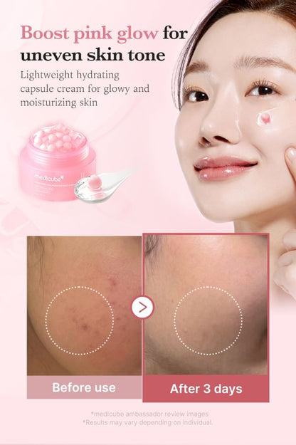 [medicube] PDRN Pink Collagen Capsule Cream (55g)