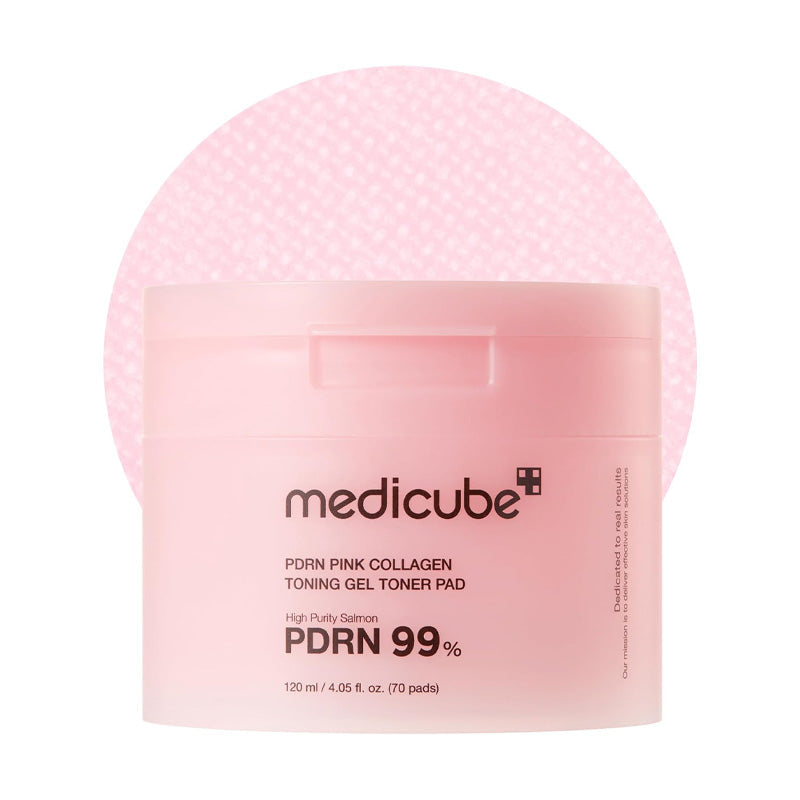 [medicube] PDRN Pink Collagen Toning Gel Toner Pad