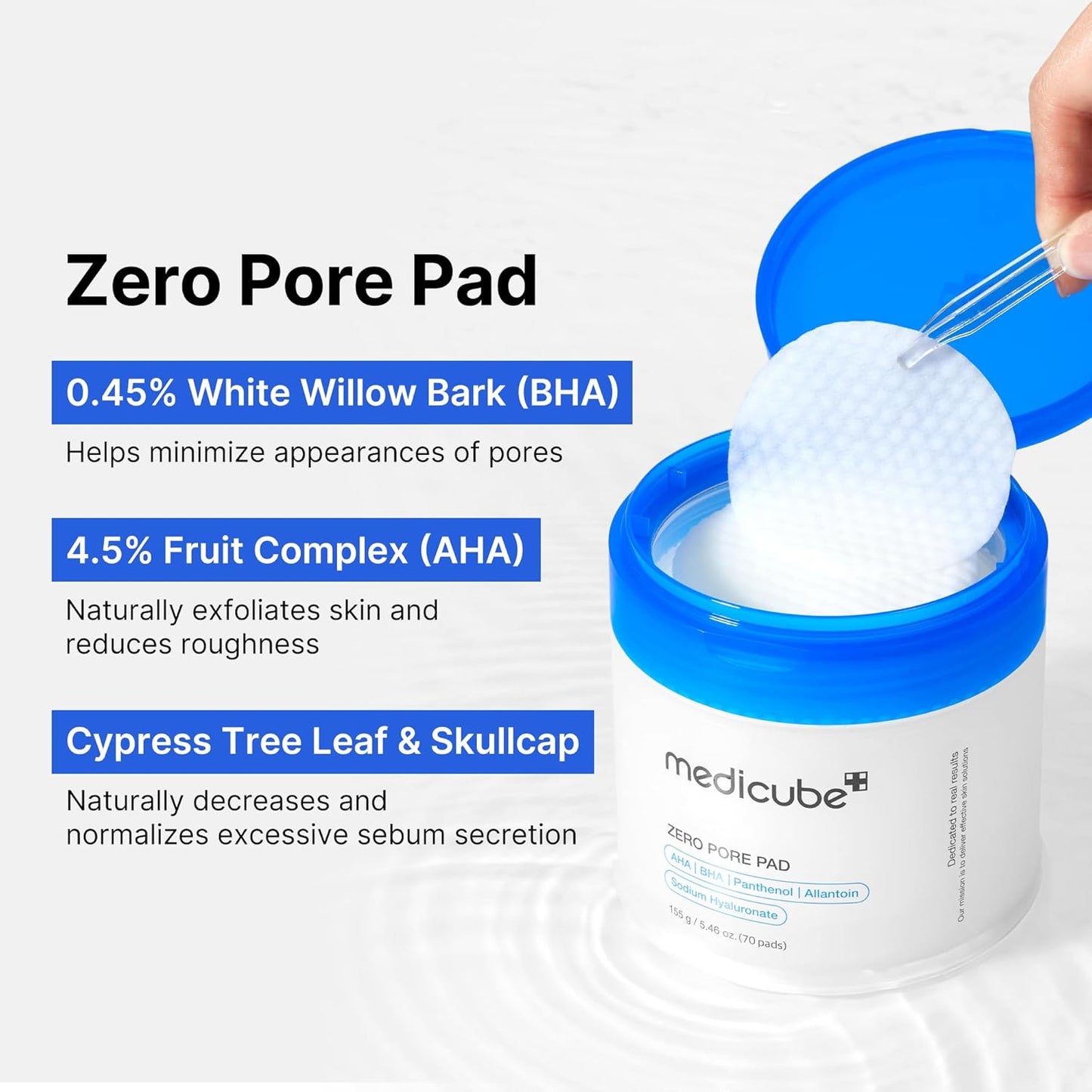 [medicube] Zero Pore Pad (70 pads)