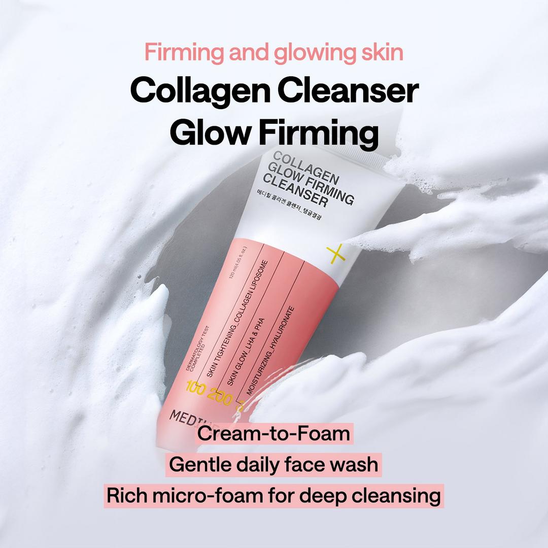 [MEDIHEAL] Collagen Glow Firming Cleanser (120ml)