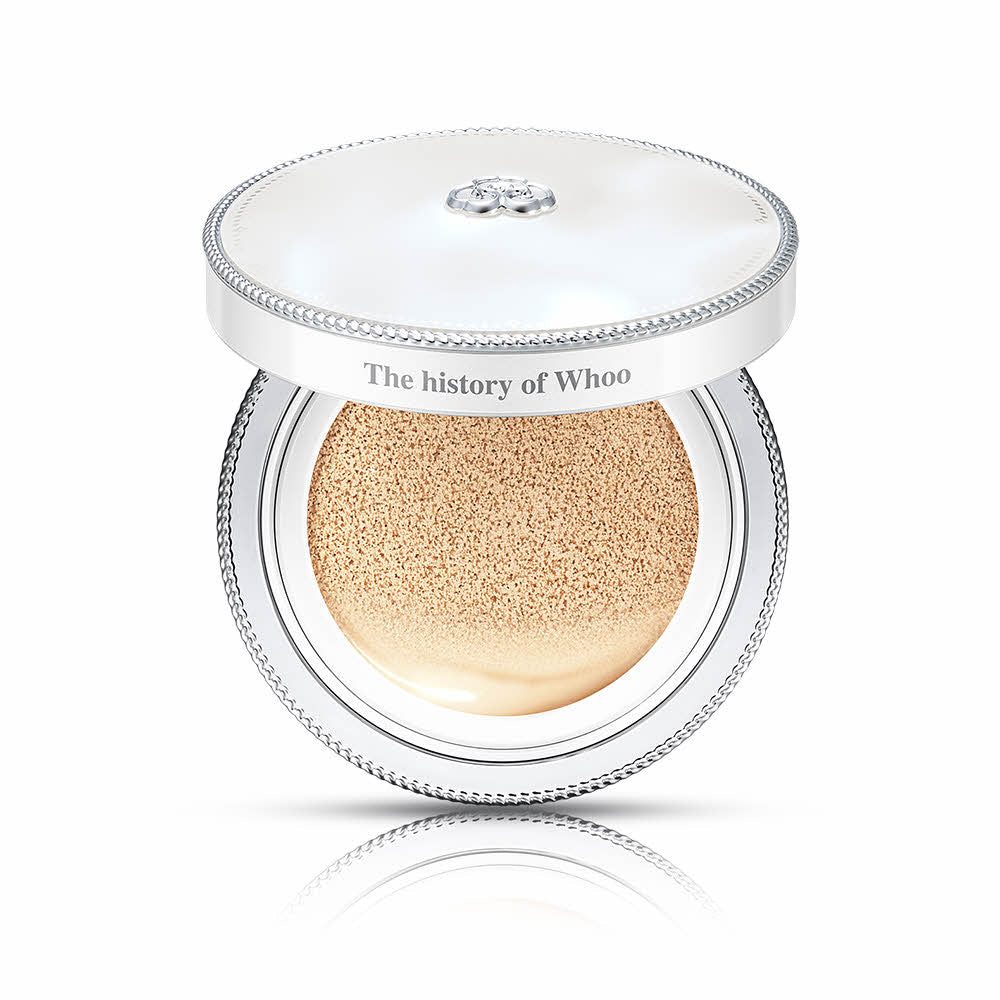 [The History of Whoo] Gongjinhyang Seol Radiant White Moisture Cushion (13g + 13g Refill)