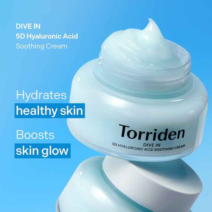 DIVE IN  Molecular Hyaluronic Acid Soothing Cream (100ml)