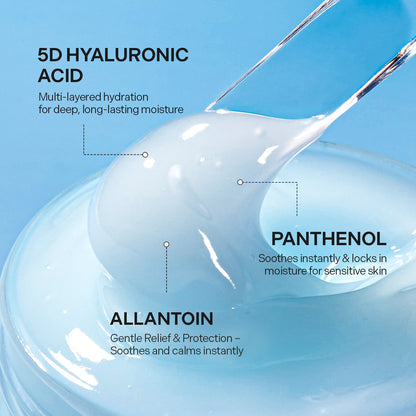 DIVE IN  Molecular Hyaluronic Acid Soothing Cream (100ml)