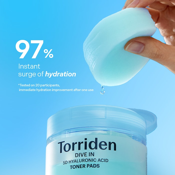DIVE IN 5D Hyaluronic Acid Toner Pads (80pads)