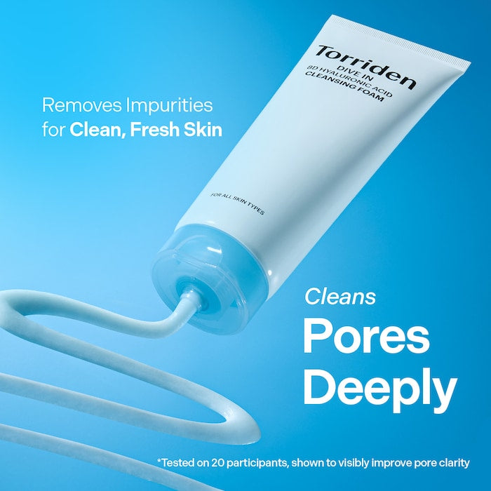 DIVE IN 8D Hyaluronic Acid Cleansing Foam (150ml)