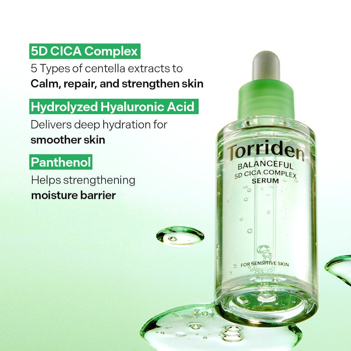 BALANCEFUL 5D Cica Complex Redness Reducing Serum (50ml)