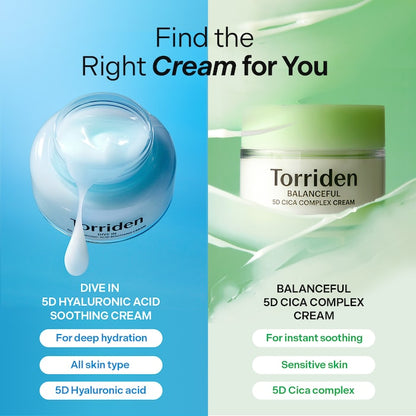 BALANCEFUL 5D Cica Complex Soothing Cream (80ml)