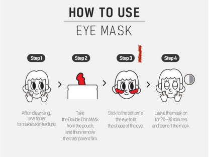 Costopia Honey Star Eye Mask (5 pairs)