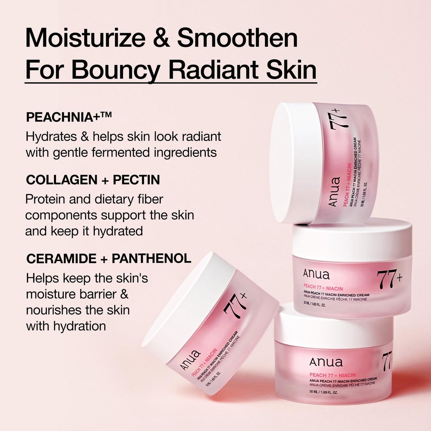 Peach 77+ Niacin Enriched Cream (50ml)