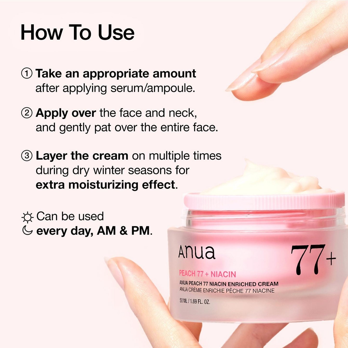 Peach 77+ Niacin Enriched Cream (50ml)