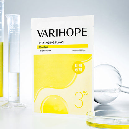 VITA-AGING Pure C Mask Pack (25ml × 5ea)