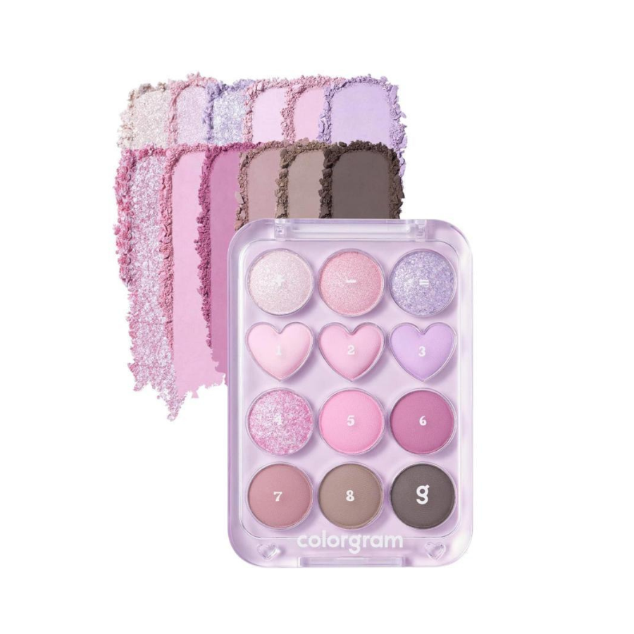 Pin Point Eyeshadow Palette #03 Pink Lavender Love