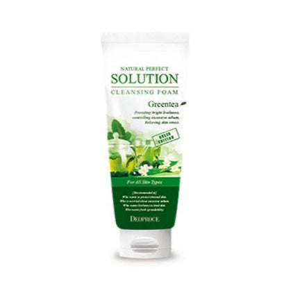 Natural Perfect Solution Cleansing Foam Green Tea (170g)