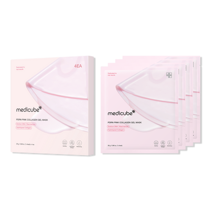 PDRN Pink Collagen Gel Mask (4 Sheets Box)