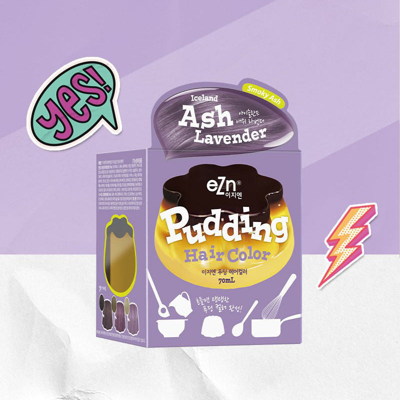 Iceland Ash Lavender Pudding Hair Color (140ml)
