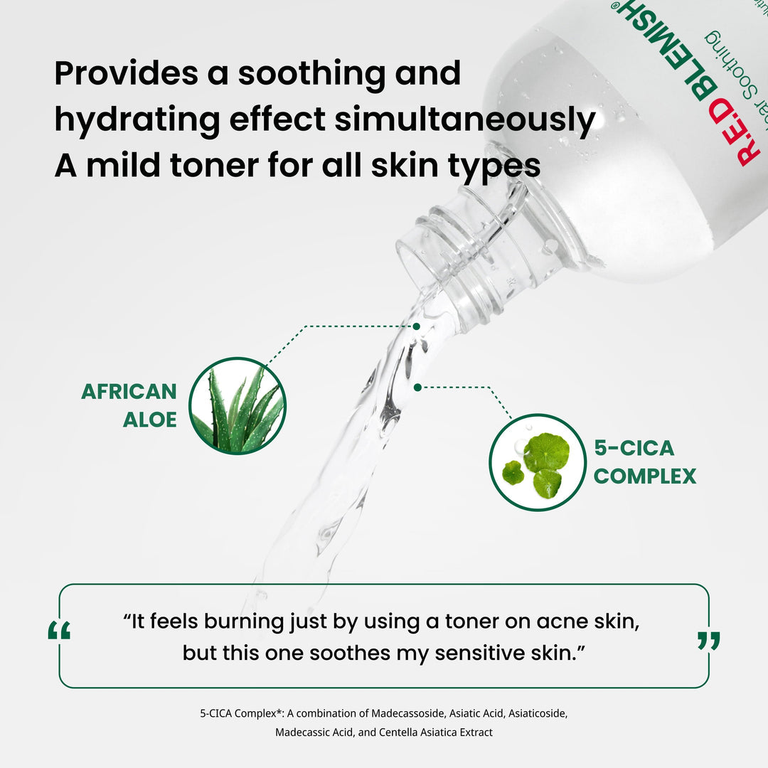 R.E.D Blemish Clear Soothing Toner (300ml)