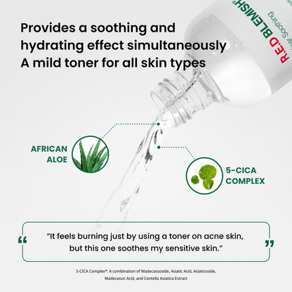 R.E.D Blemish Clear Soothing Toner (300ml)