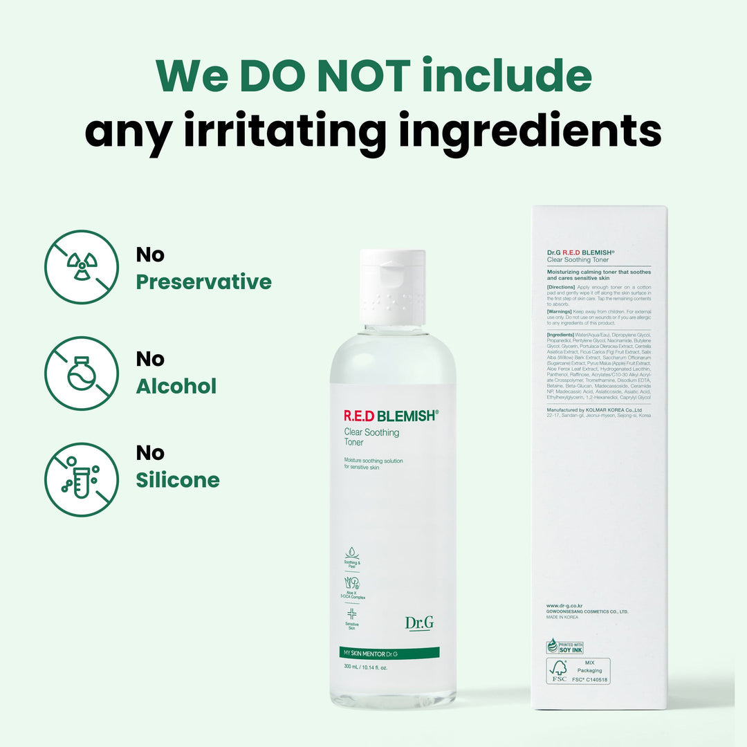 R.E.D Blemish Clear Soothing Toner (300ml)