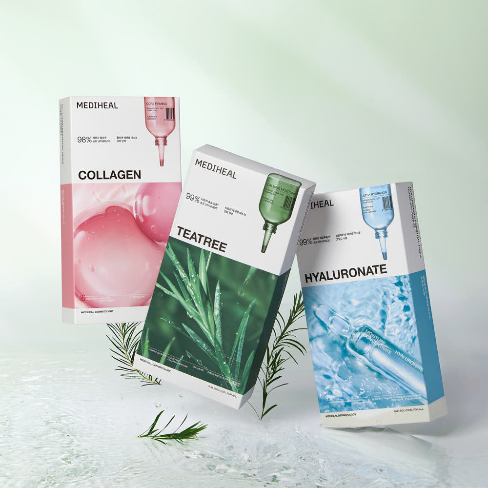 [MEDIHEAL] Ampoule Mask– Buy 2 Get 1 Free  (6 Types)