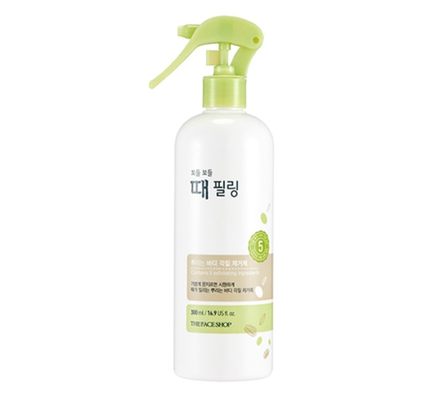 THEFACESHOP Smooth Skin Body Peel Gentle Exfoliation and Convenient Spray Mist 300ml