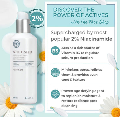 [The Face Shop] Withe Seed Brightening Toner