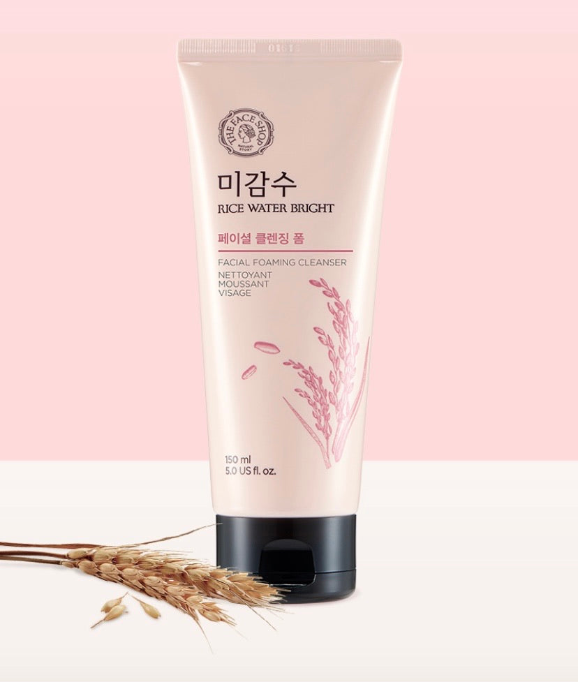 [The Face Shop] Rice Water Bright Foaming Cleanser 150ml