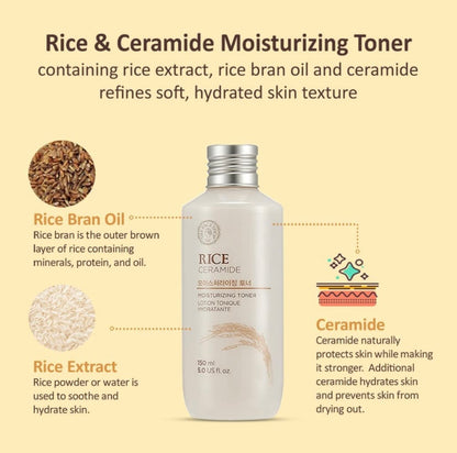 [The Face Shop] Rice Ceramide Moisturizing Toner