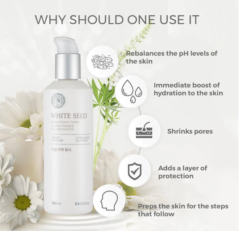 [The Face Shop] Withe Seed Brightening Toner