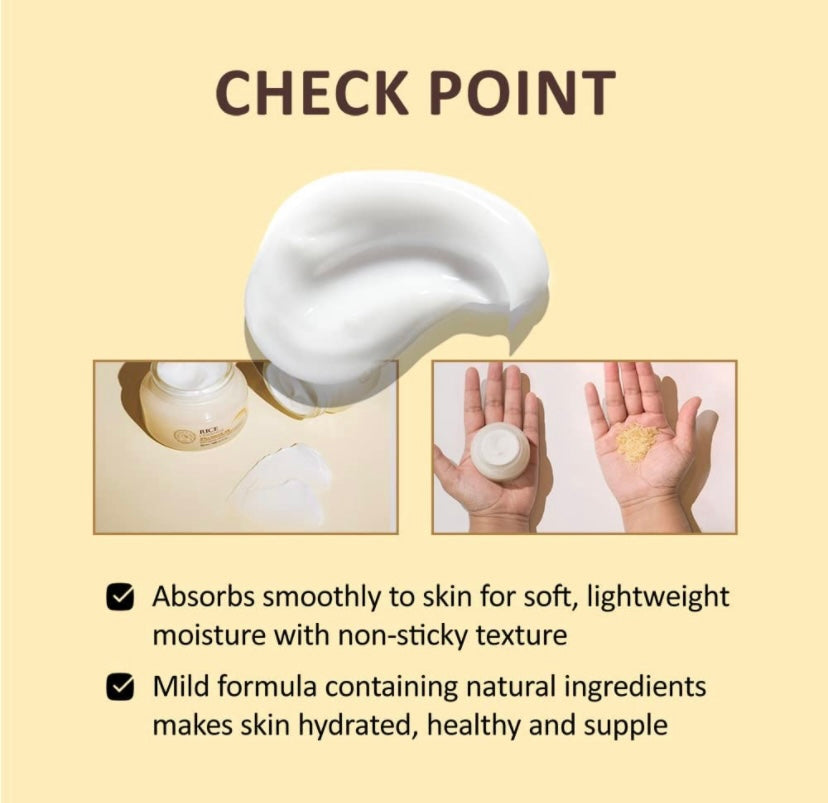 [The Face Shop] Rice Ceramide Moisturizing Cream