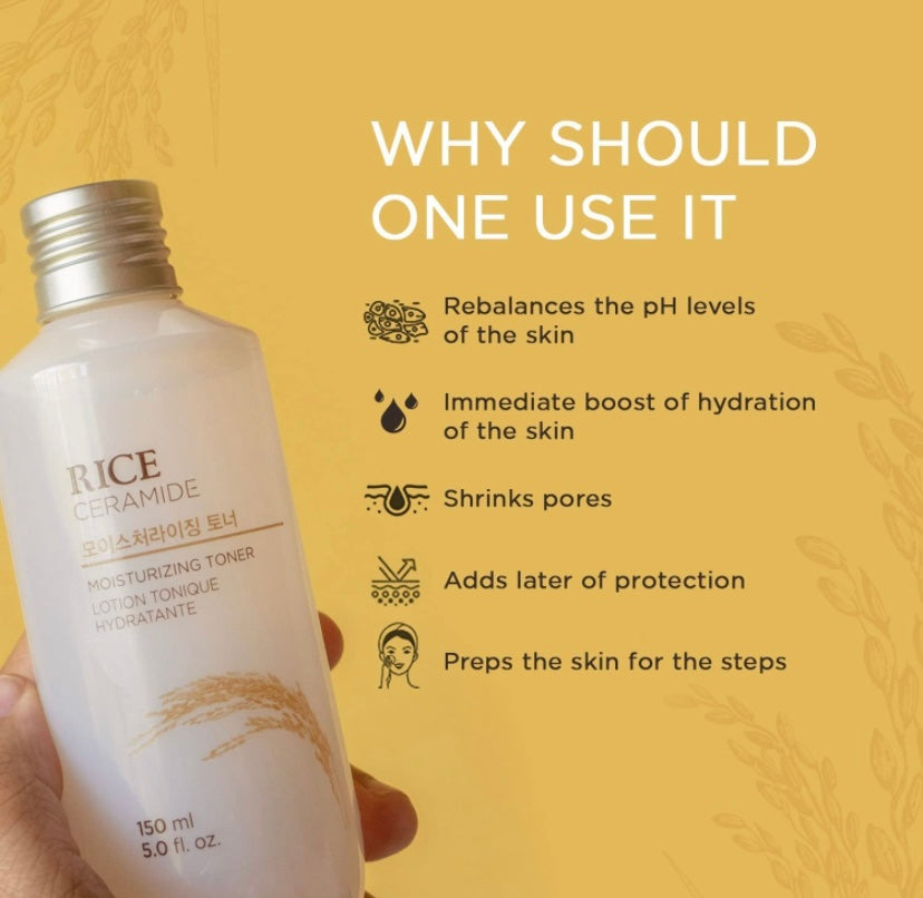 [The Face Shop] Rice Ceramide Moisturizing Toner
