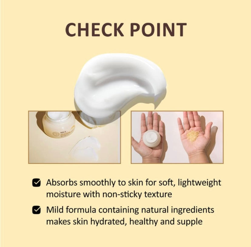 [The Face Shop] Rice Ceramide Moisturizing Cream