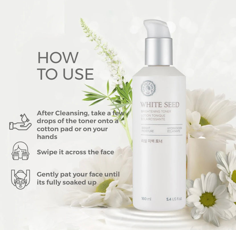 [The Face Shop] Withe Seed Brightening Toner